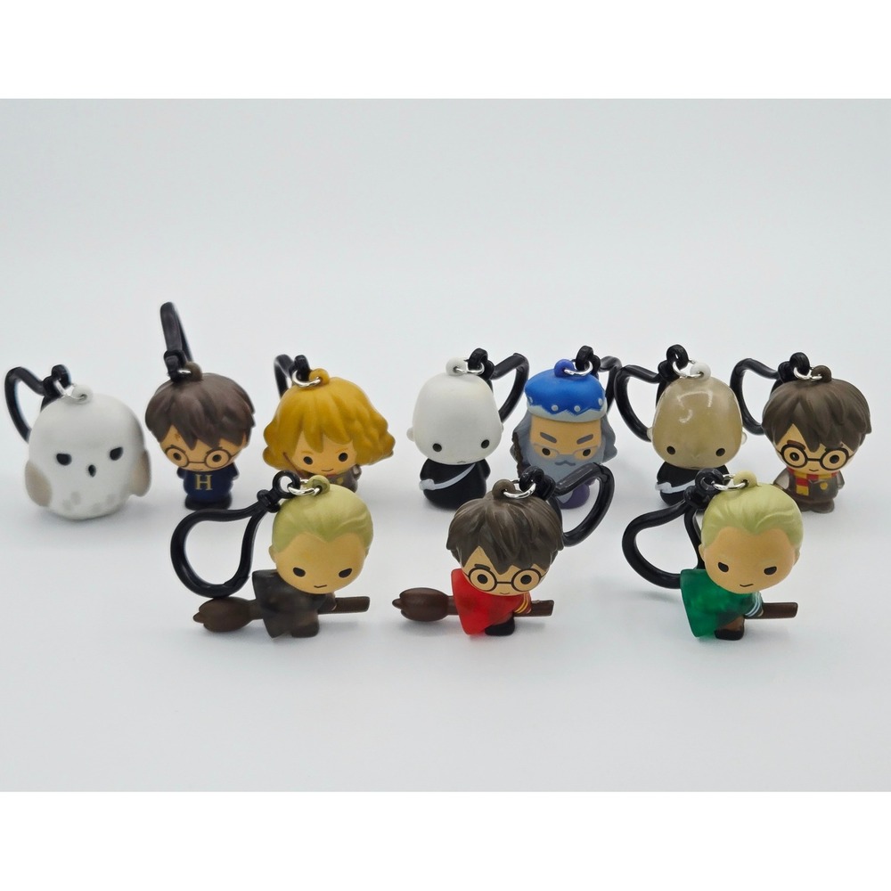 Harry Potter Paladone Backpack Buddies Lot of 10 Hermione Draco Dumbledore Harry